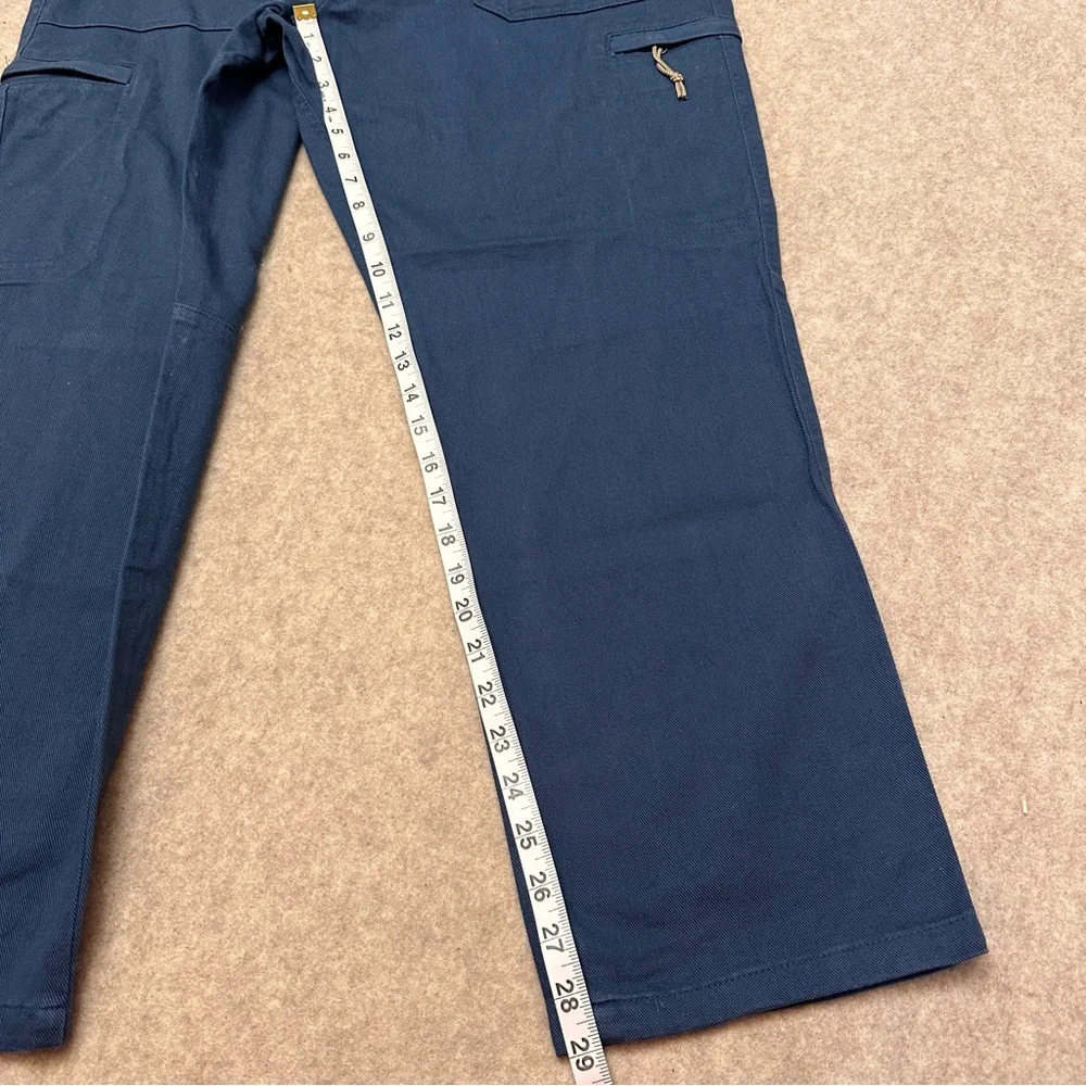The North Face Blue Pull On Drawstring Cargo Pants Men’s Size Large